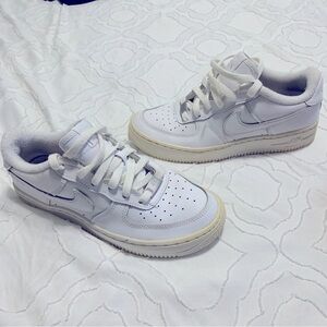 Nike Shoes Youth 5Y Air Force 1 Low LE TWhite AF1 Sneakers DH2920-111